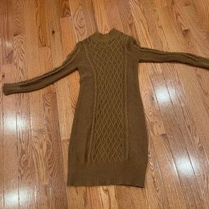 Old navy small turtleneck cable knit dress